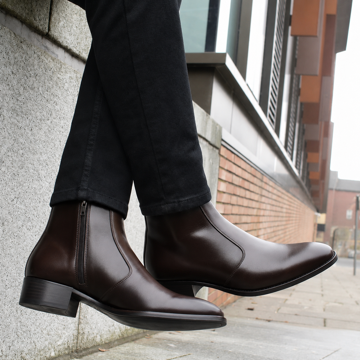 Capri Chelsea Boots – Vintage Mocha Leather